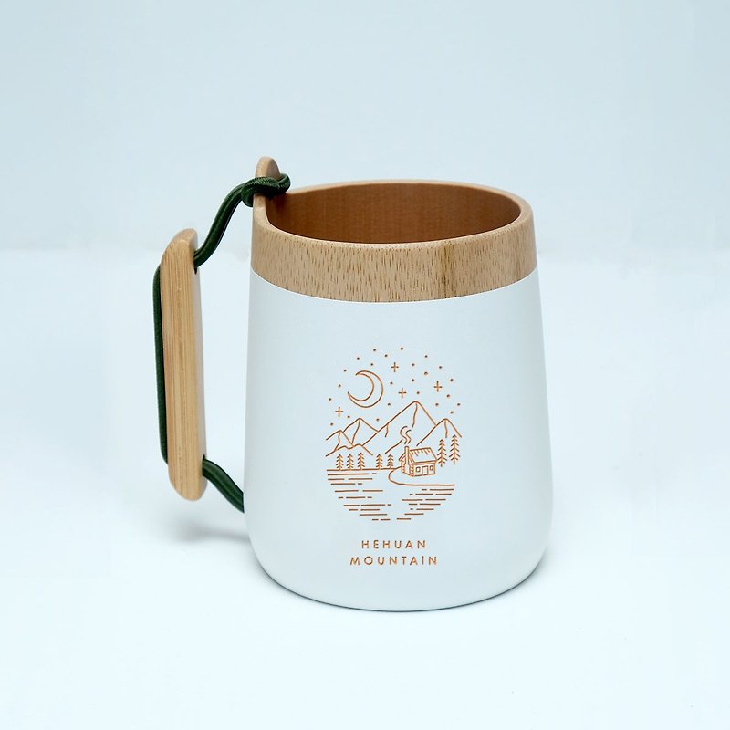 Beer Cup Yuanqi Beer Cup (Starry Sky Style) - Mugs - Bamboo Khaki