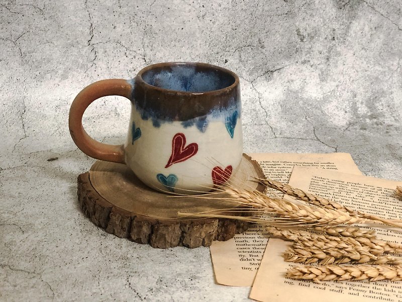 Love love- mug - Mugs - Pottery 