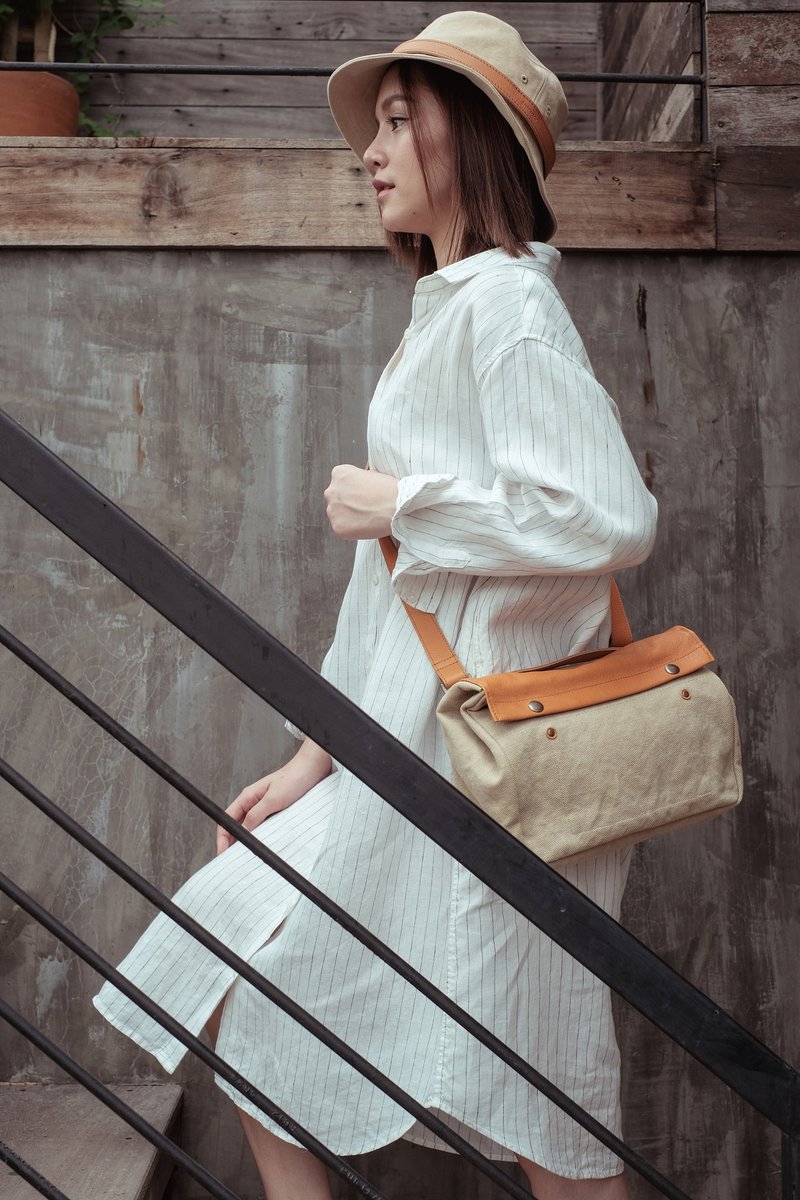 Military style cross body bag - 其他 - 其他材質 