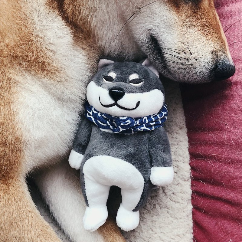 倉庫オリジナルジョイント可動柴犬ブラックチャイオーナメント/アクセサリーなしペンダント - 人形・フィギュア - その他の化学繊維 ブラック