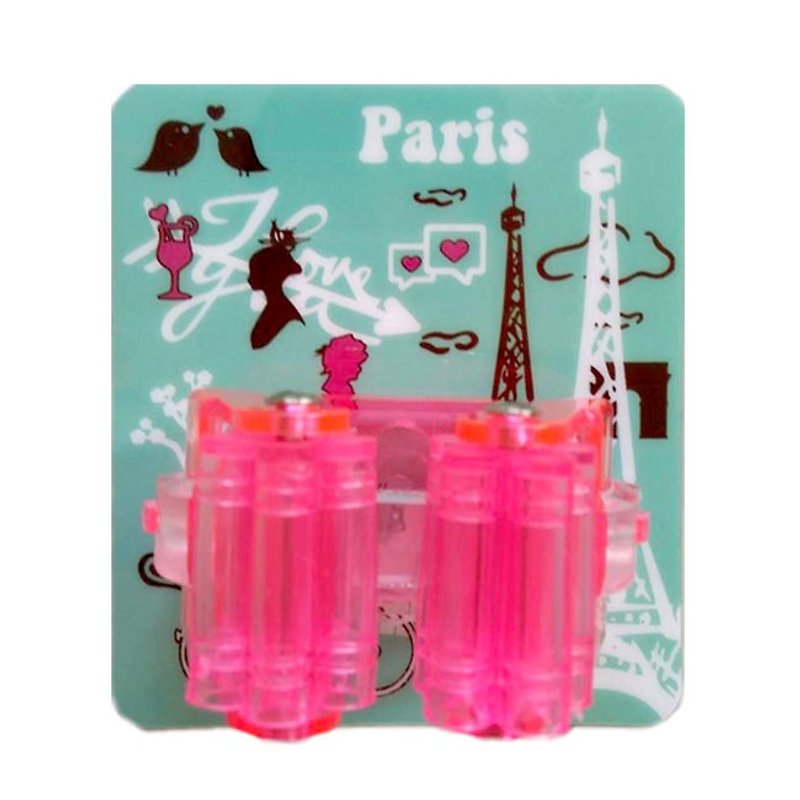【BEAR BOY】魔力無痕拖把夾-巴黎鐵塔(粉色) - 收納箱/收納用品 - 塑膠 