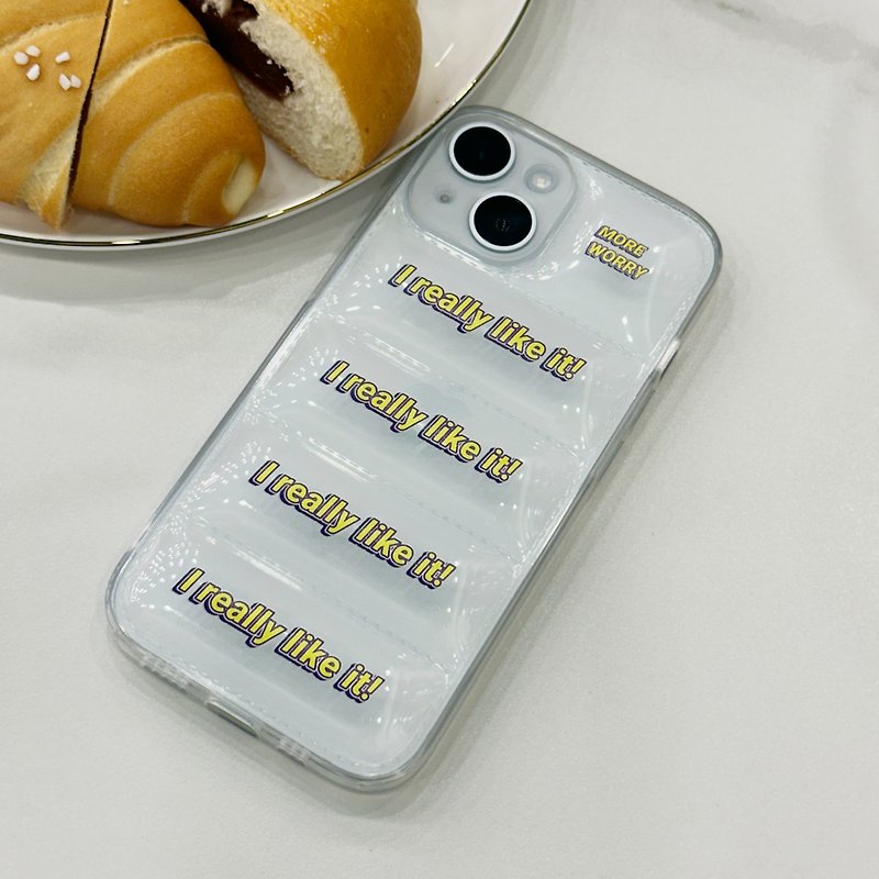 Transparent Padded Case Popper Case iPhone Case - Other - Plastic 