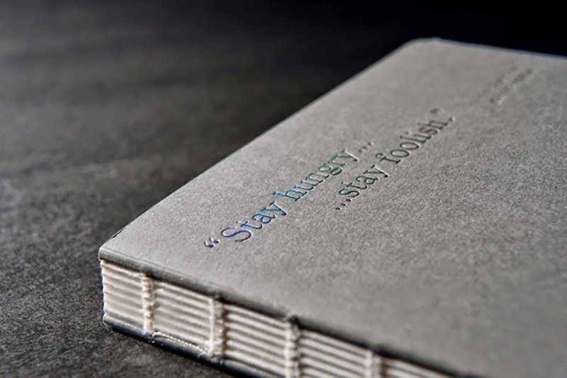 Gee Note Yo bare-wired notebook - สมุดบันทึก/สมุดปฏิทิน - กระดาษ สีเทา