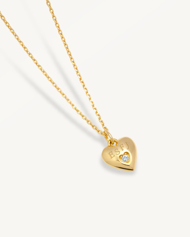 MBTI Necklace │ Sentinels 守護者項鍊 - 項鍊 - 純銀 金色