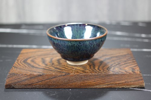 自然釉文創工作室 【母親節禮物】蘊藉 天目釉茶杯 茶碗 鶯歌陶藝名家葉敏祥作品