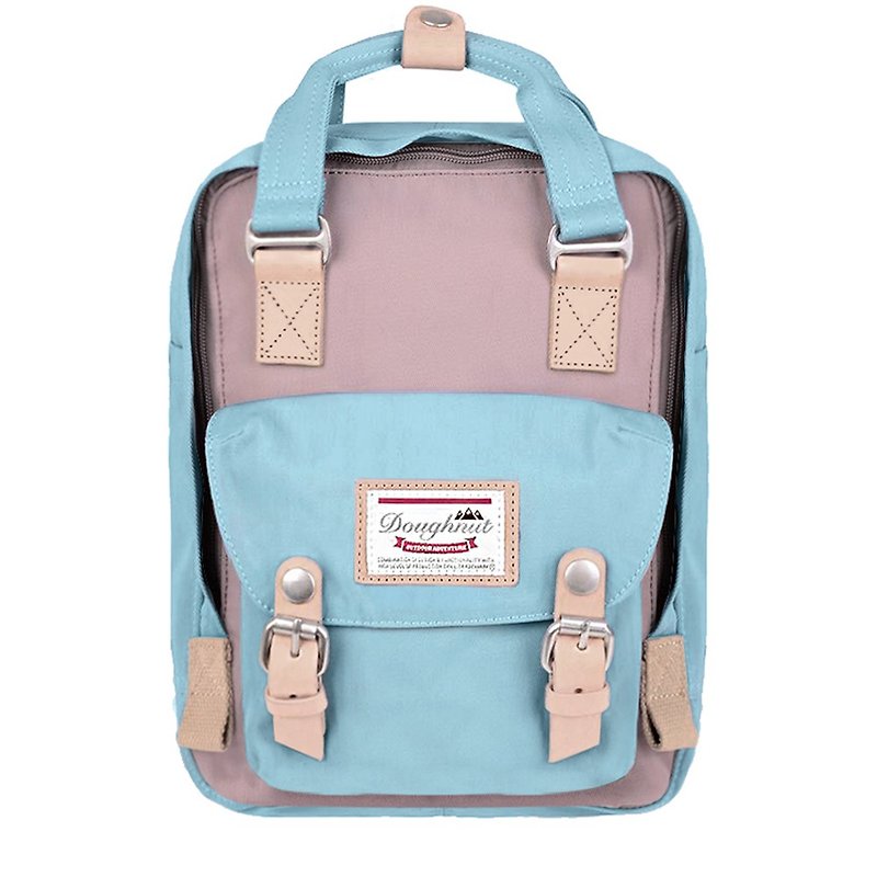 Doughnut Waterproof Macaron Backpack-Lavender Frosting - Backpacks - Other Man-Made Fibers Blue