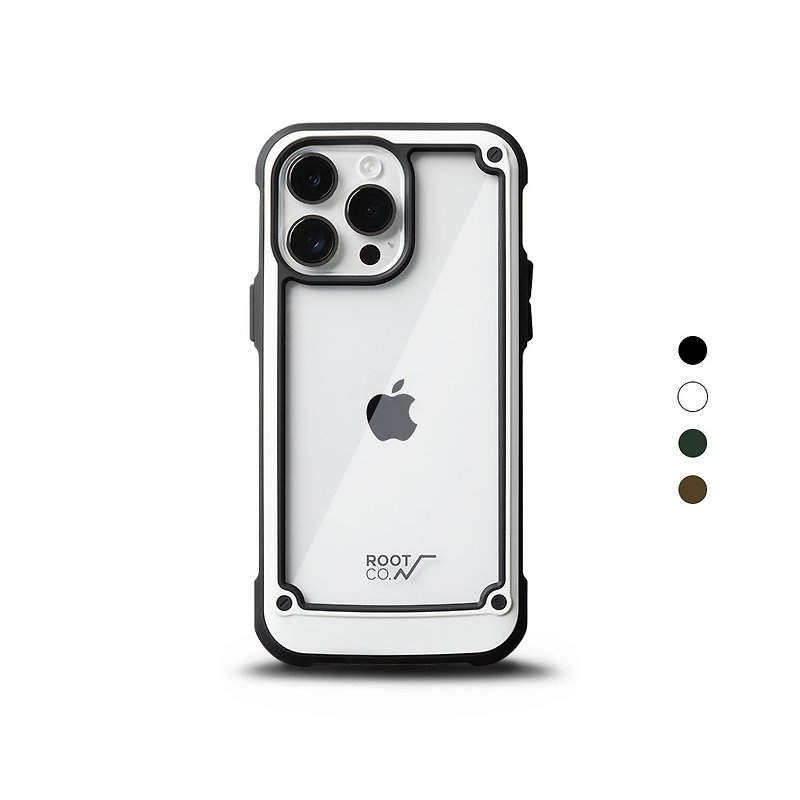塑膠 手機殼/手機套 多色 - 日本 ROOT CO. iPhone 14 Pro Max 透明背板防摔手機殼