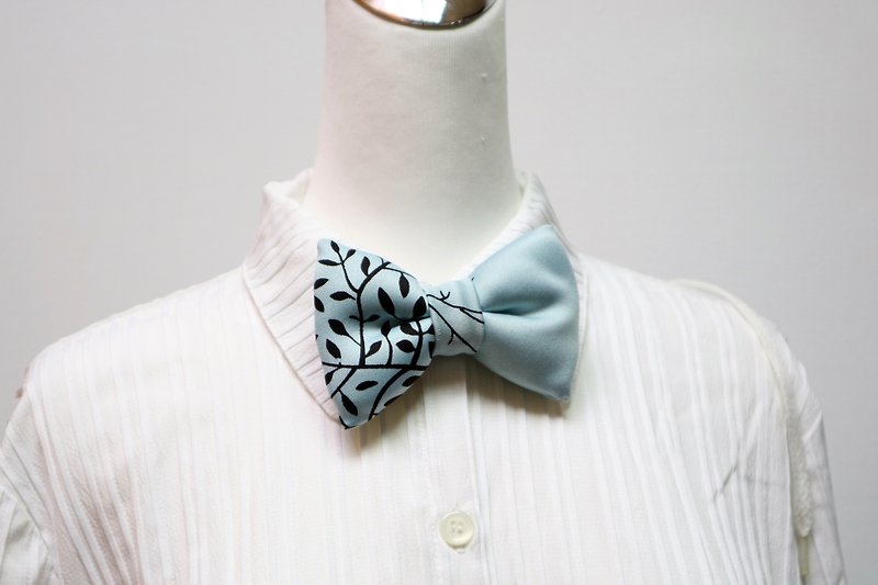 Matching handmade three-dimensional bow tie bow tie*SK* - หูกระต่าย/ผ้าพันคอผู้ชาย - ไฟเบอร์อื่นๆ 