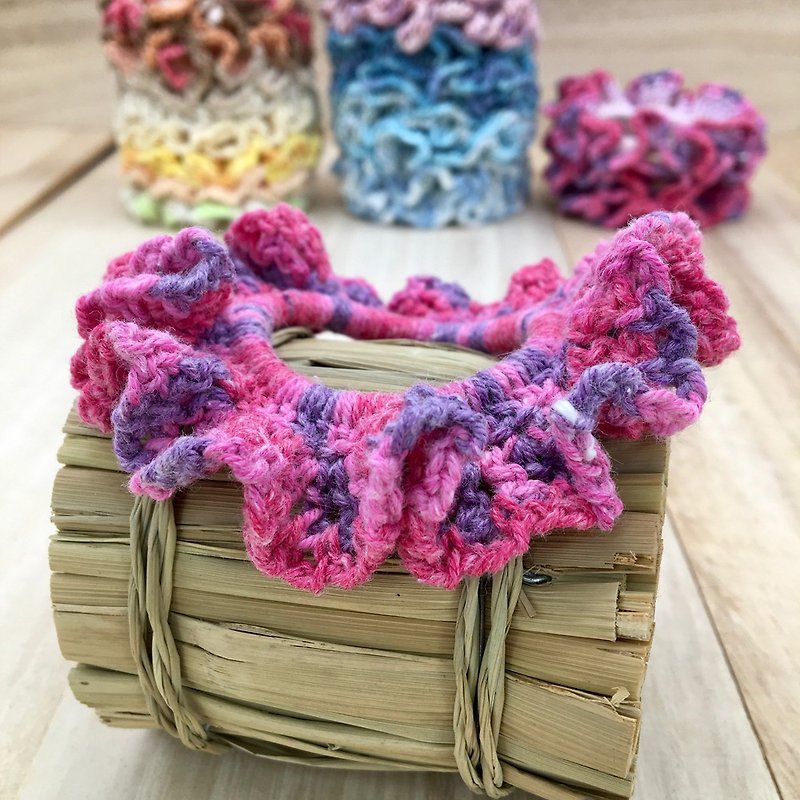 Hair Scrunchies - Colourful Hair Ties &amp; Elastics - Crochet Hair Accessories