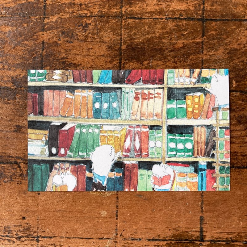 spicaの庭/muuちゃんメッセージ・メモカード/library - 卡片/明信片 - 紙 