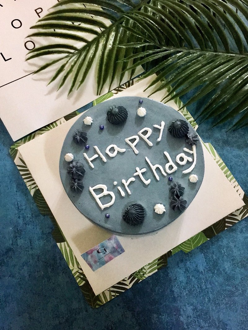 段階的な星空の光悲しみ誕生日ケーキ母の日ケーキ6吋 - ケーキ・デザート - 食材 ブラック