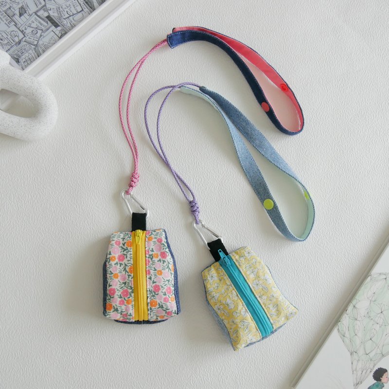 ショルダーミニポーチ - 嬰兒手鍊/飾品 - 棉．麻 多色