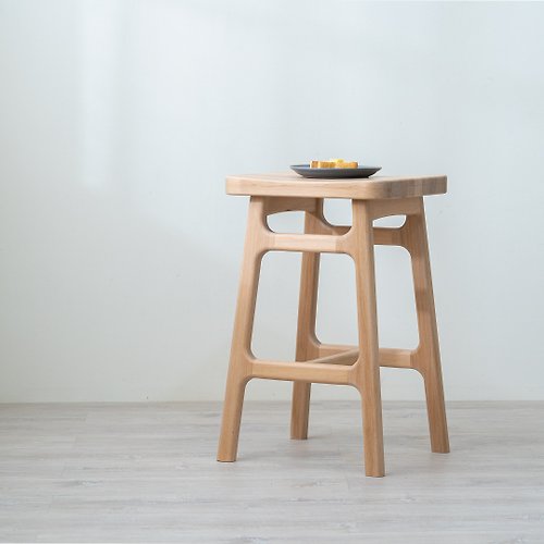 原木哲學 feelosophy 厚片吐司凳 - 手工原木吧台椅/高腳椅