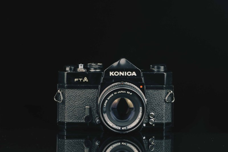 Konica FTA+Konica HEXANON AR 50mm F=1.7 #7692 #135底片相機 - 相機/拍立得/底片相機 - 其他金屬 黑色