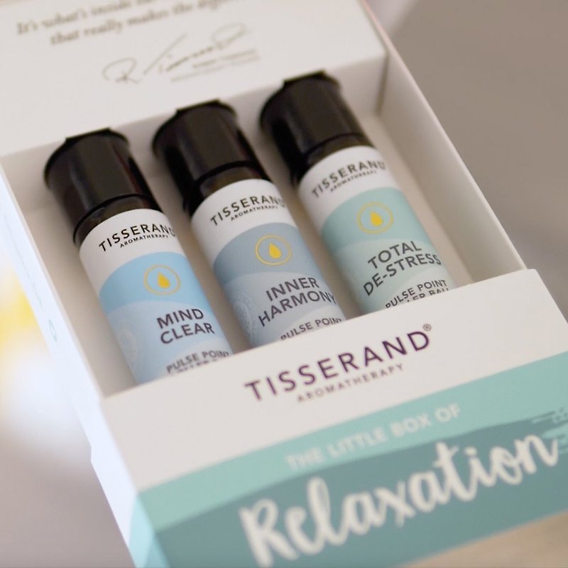 [Imported from the UK] Relaxing essential oil best-selling group THE LITTLE BOX OF RELAXATION - น้ำหอม - น้ำมันหอม 