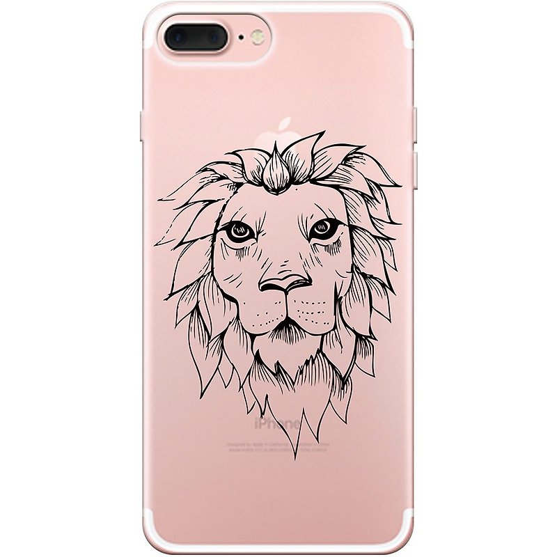 New series - [lion] - Yang Shu Ting - TPU phone case "iPhone / Samsung / HTC / LG / Sony / millet / OPPO", AA0AF171 - Phone Cases - Silicone Black