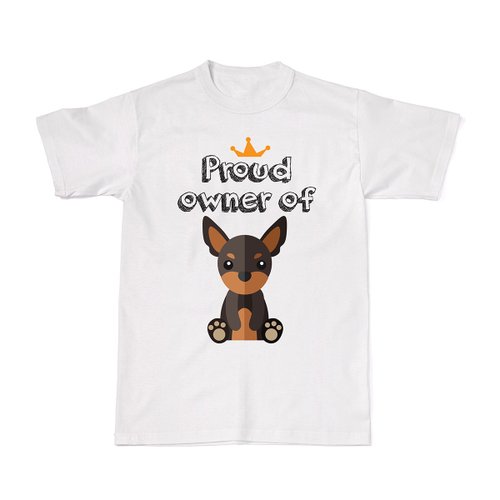 Tee-Saurus Proud Dog Owners Tees - Miniature Pinscher