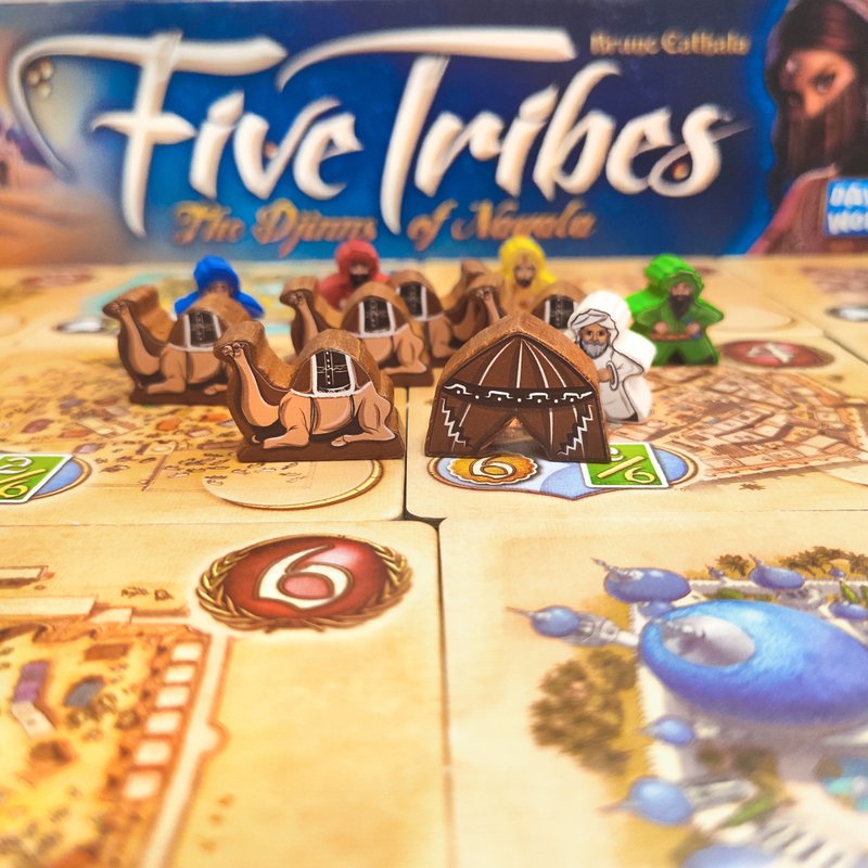 Sticker Pack compatible with Five Tribes: Whims of the Sultan board game - อื่นๆ - กระดาษ 