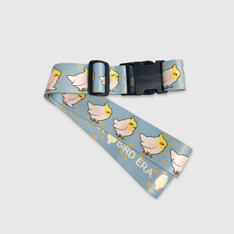 Sunny Bag x BIRD ERA鳥時代 - スーツケースベルト - オカメインコの大冒険 - ラゲッジタグ・ネームタグ - その他の素材 多色