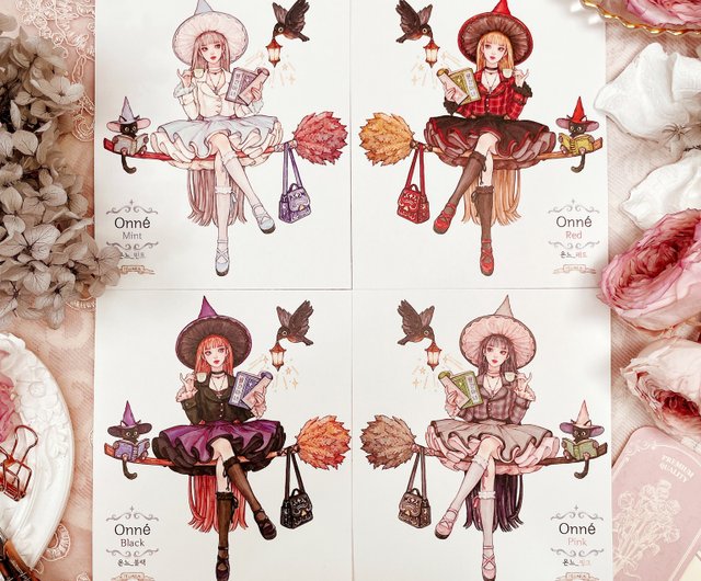 【バラ売り可　シリーズ毎になります】 hwara  さん  人物ステッカー Onne - ショップ hwara ステッカー・シール - Pinkoi