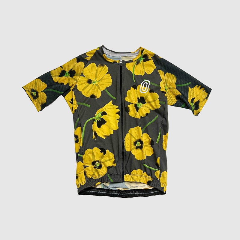 【Ostroy】YELLOW POPPIES WOMEN'S JERSEY_短袖車衣_女 - 腳踏車/滑板/周邊 - 聚酯纖維 