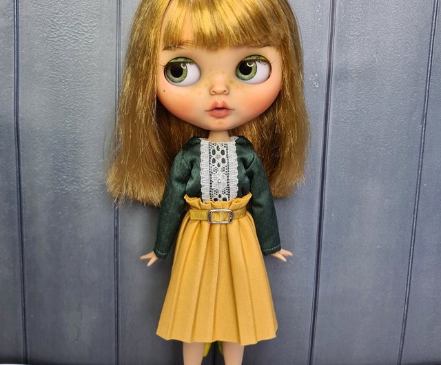 OOAK Custom Blythe Doll Neo Blythe Doll Art Custom Blythe Doll