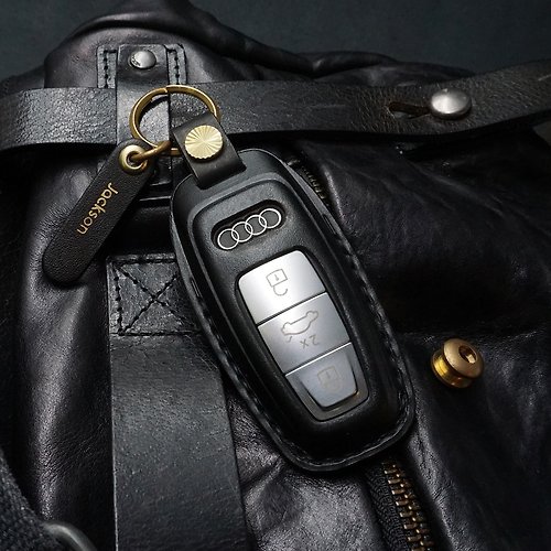 2m2 Audi Q7 Q8 A5 迪奧 汽車 晶片 鑰匙 皮套 智慧型 鑰匙包 保護套