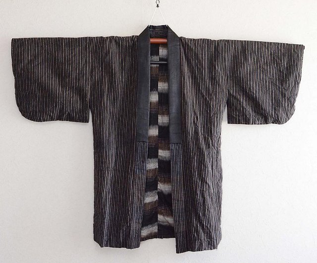 ショッピ野良着 着物 木綿 クレイジーパターン ジャパンヴィンテージ 大正 昭和 古着 Kimono Japan Vintage Noragi Jacket Cotton Crazy Patchwork 一般