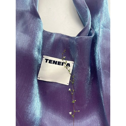 MOSSY STORE 【TENERA】再生環保購物袋-深紫色 溫柔風格 手提包