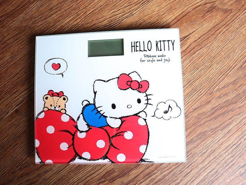 【HELLO KITTY】電子體重計HW-359KT(強化玻璃 自動開關機) - 其他 - 玻璃 