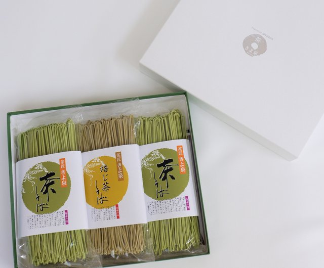 宇治の茶そば つゆ付き 抹茶蕎麦 ほうじ茶蕎麦 ギフト 京都きよ泉 送料