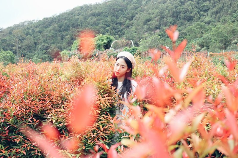 Round Shape Beret Hat | 圓頂畫家帽 | 淺粉紅色 - 帽子 - 聚酯纖維 粉紅色