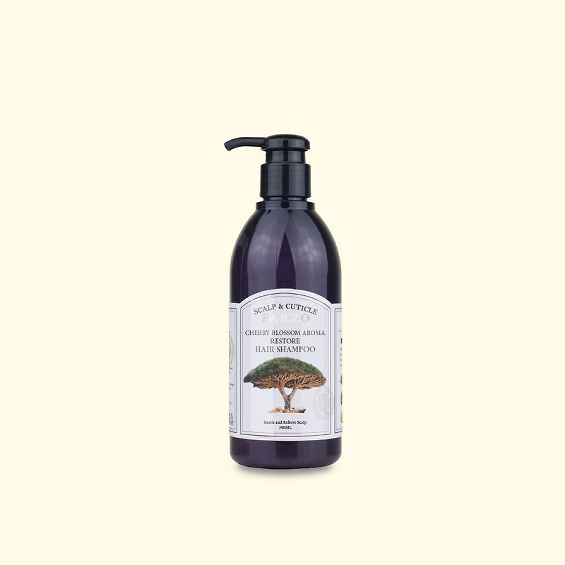 [Flower soft natural extract Farzo] out of print - dyeing hot repair l Dragon Blood 4.9 Rejuvenation Hair Bath 300ml - Shampoos - Plants & Flowers White