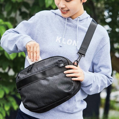 [Free New Year's account with purchase] [L'AMI PLUS] Multi-purpose  water-repellent shoulder bag