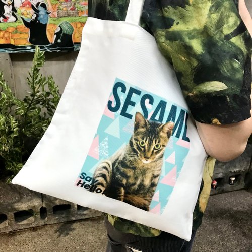意起創意 | 客製化服務 客製化 | 雜誌風格 環保購物袋 可裝A4 直式/橫式