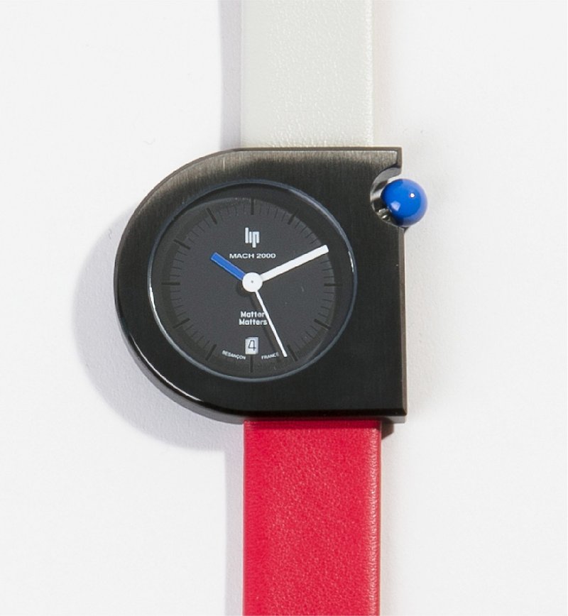 MATTER MATTERS X LIP WATCH : EAST - Men's & Unisex Watches - Stainless Steel Red