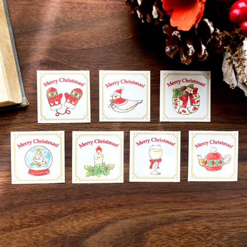 Merry Christmas! seal クリスマスシール 35枚入り - ショップ Little
