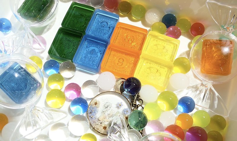Vol.2-Original Color Transparent Acrylic-Stamp Seal - Stamps & Stamp Pads - Acrylic Multicolor