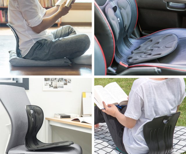 Curble Chair Comfy (Black, Gray, Blue, Red) - Posture Corrector Chair (Made  in Korea)