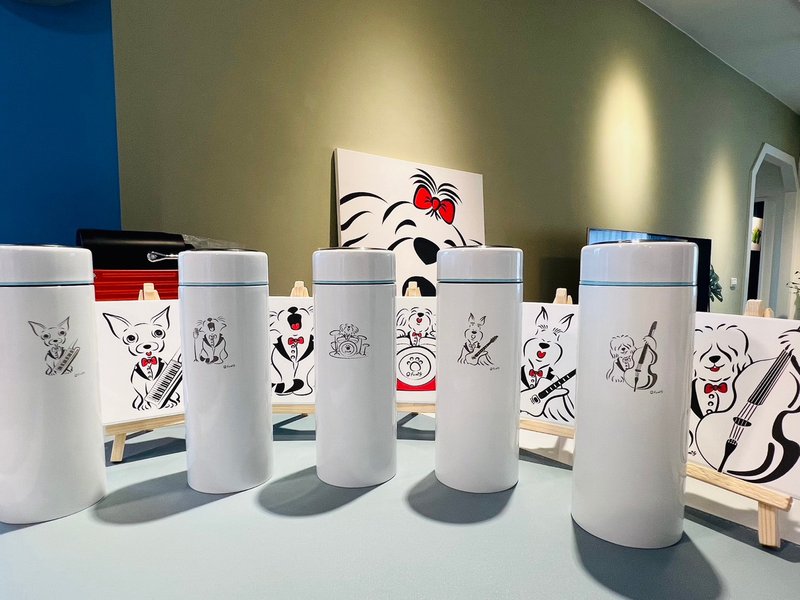 Q Family 陶瓷保溫杯 - 隨行杯 275ml - 保溫瓶/保溫杯 - 陶 白色