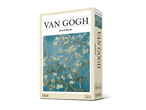 VOX拼圖 1000片海報拼圖--Almond Blossoms By Van Gogh