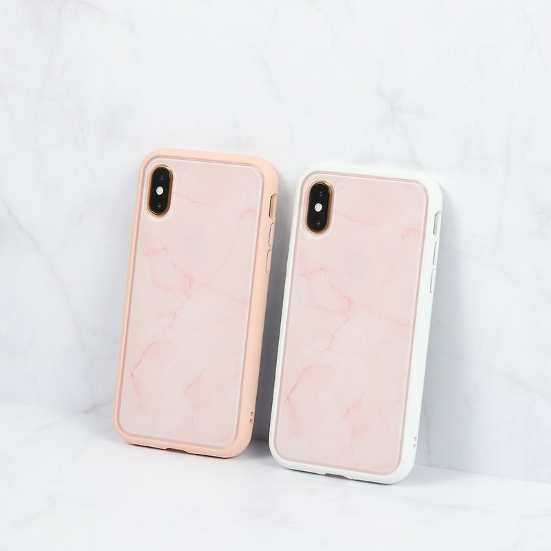 Mod NX フレーム バック カバー 電話ケース∣独占デザイン - iPhone 用ピンク ドリームランド - スマホアクセサリー - プラスチック ピンク