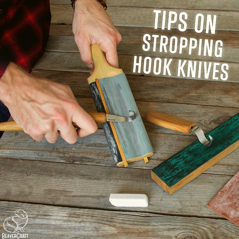 Hooke knife sharpening set - ชิ้นส่วน/วัสดุอุปกรณ์ - ไม้ สีนำ้ตาล