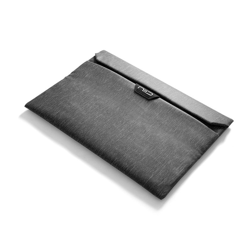 Laptop Sleeve LS laptop storage case (two colors available) - กระเป๋าแมสเซนเจอร์ - เส้นใยสังเคราะห์ สีดำ