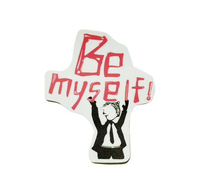 ( Be myself  ) Li-good - 防水貼紙、行李箱貼紙 - NO.83 - 貼紙 - 塑膠 