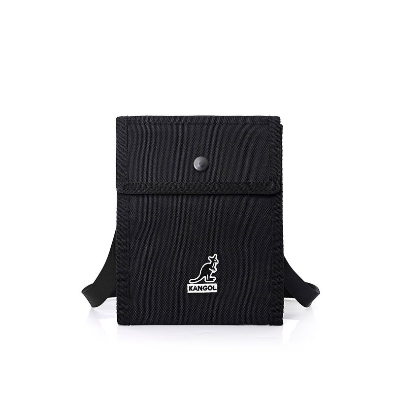 KANGOL Kangaroo Multifunctional Cell Phone Bag-Black - Messenger Bags & Sling Bags - Polyester 