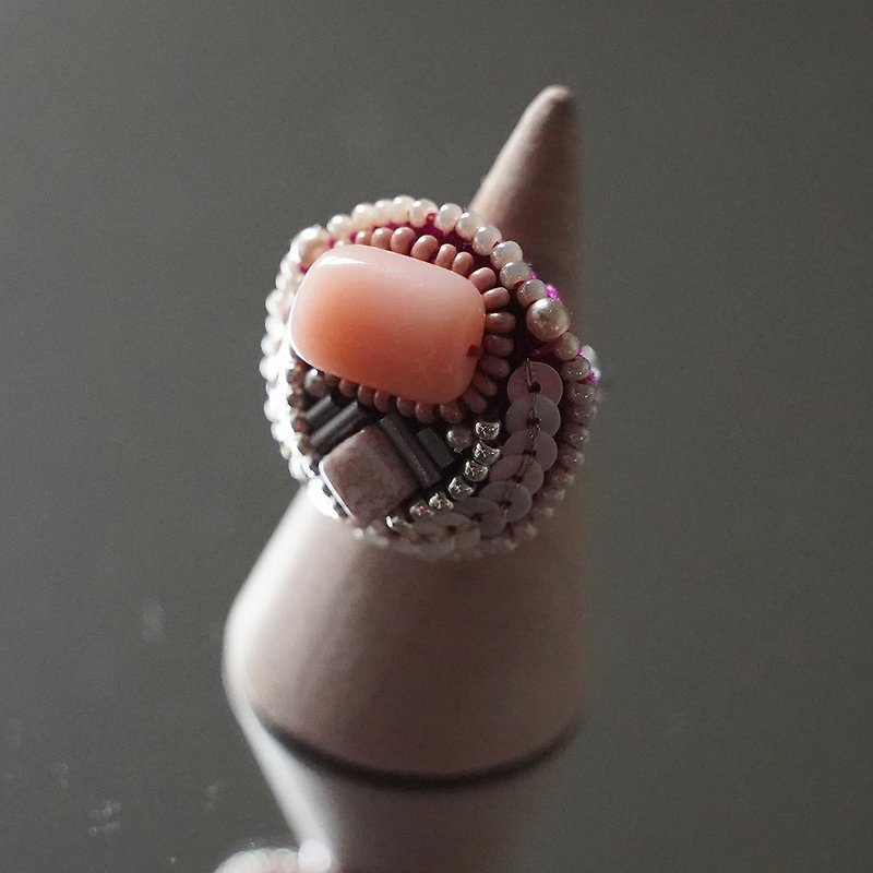 思い出の指輪 ピンク 24 - 戒指 - 塑膠 粉紅色