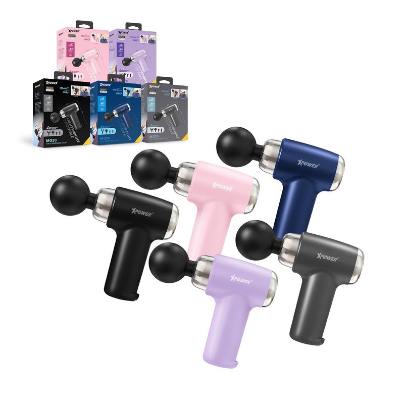 XPower MG20 超迷你肌肉按摩槍 - 其他小家電 - 其他金屬 多色