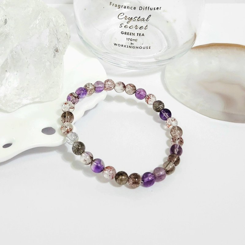 仙女超七/得人緣/全方位功效之水晶 - 手鍊/手環 - 水晶 多色