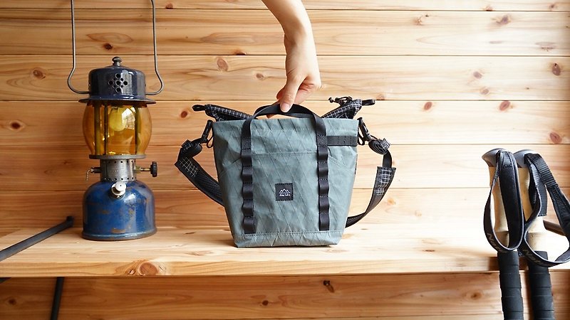 Chibi Hiker Sacoche Gray /(HSB-01-S) - Messenger Bags & Sling Bags - Nylon Gray